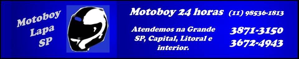 motoboy Lapa SP